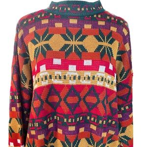 Golden Touch Vintage Holiday Sweater